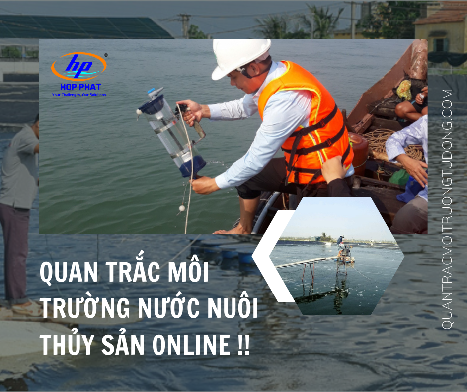 quan trắc môi trường nước nuôi thủy sản online